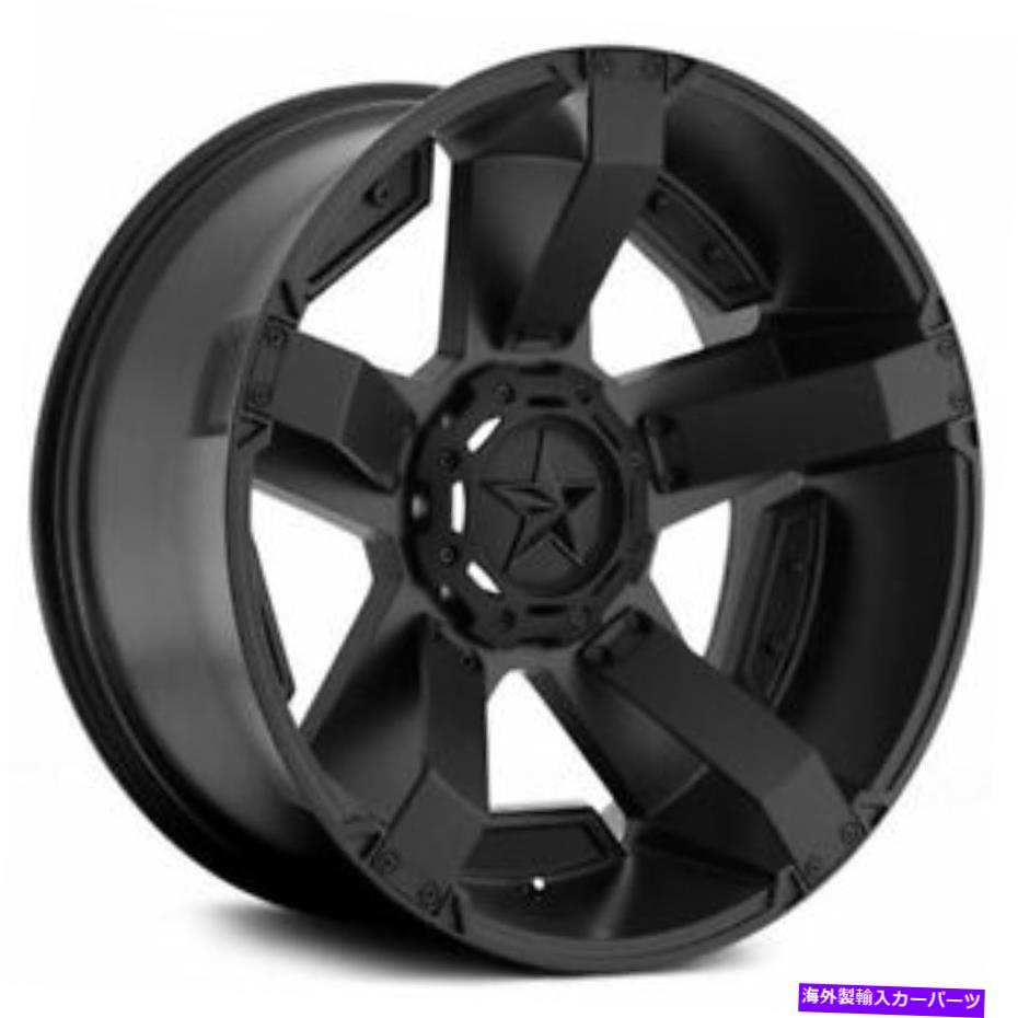 ホイール 4本セット (4)17 "XDホイールXD811ロックスター2サテンブラックオフロードリム(B43) (4) 17" XD Wheels XD811 Rockstar 2 Satin Black Off Road Rims (B43)【並行輸入品】|Us Custom Parts Shop USDM