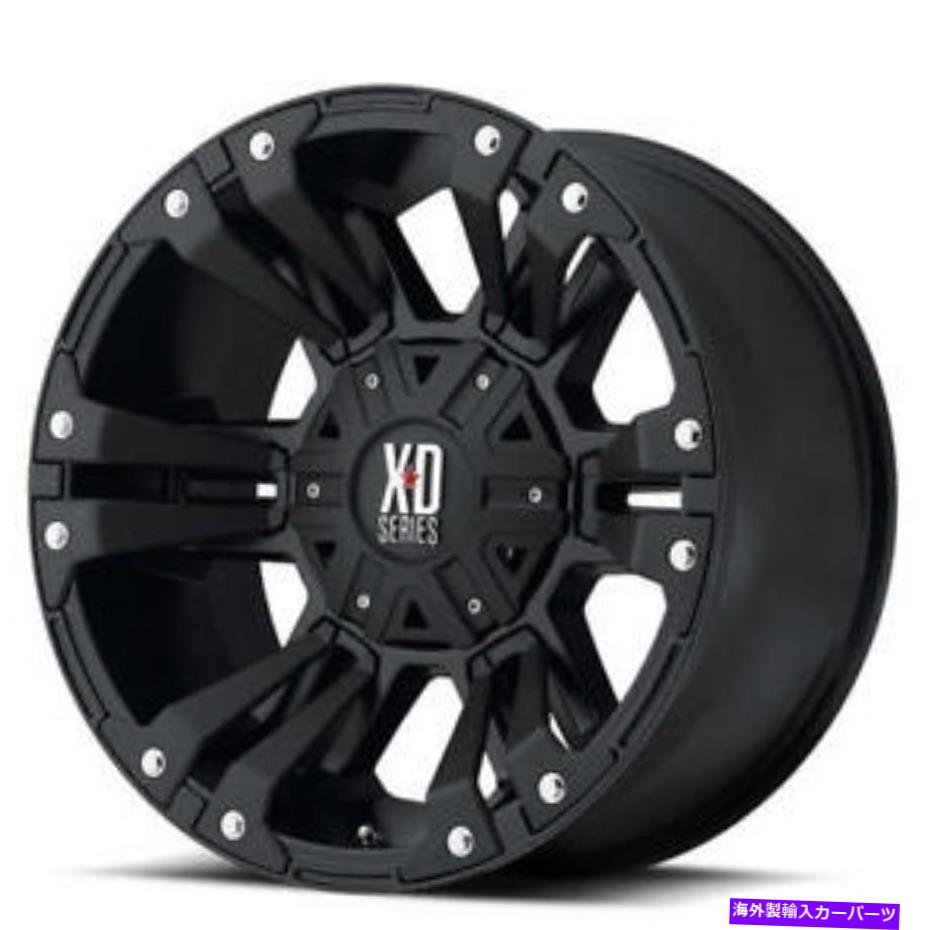ホイール　４本セット （4）18x10 XDホイールXD822モンスター2マットブラックリム（B45） (4) 18x10 XD Wheels XD822 Monster 2 Matte Black Rims (B45)【並行輸入品】｜Us Custom Parts Shop USDM