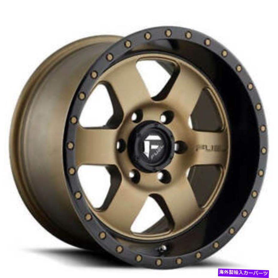 ホイール 4本セット (4)20 "燃料ホイールD617 Podium Matte Bronze Off Road Rims(B44) (4) 20" Fuel Wheels D617 Podium Matte Bronze Off Road Rims (B44)【並行輸入品】|Us Custom Parts Shop USDM