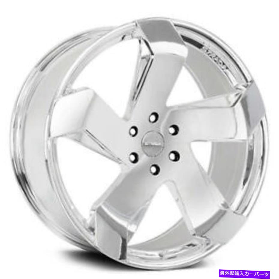 ホイール 4本セット (4)20 "ストラダホイールコルテッロブラッシングフェイスシルバーリム(B44) (4) 20" Strada Wheels Coltello Brushed Face Silver Rims(B44)【並行輸入品】|Us Custom Parts Shop USDM