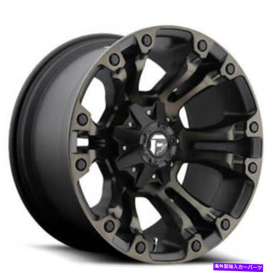 ホイール　４本セット （4）18インチの燃料ホイールD569蒸気ブラック機械加工され (4) 18" Fuel Wheels D569 Vapor Black Machined w Dark Tint Off Road Rims (B42)【並行輸入品】｜Us Custom Parts Shop USDM