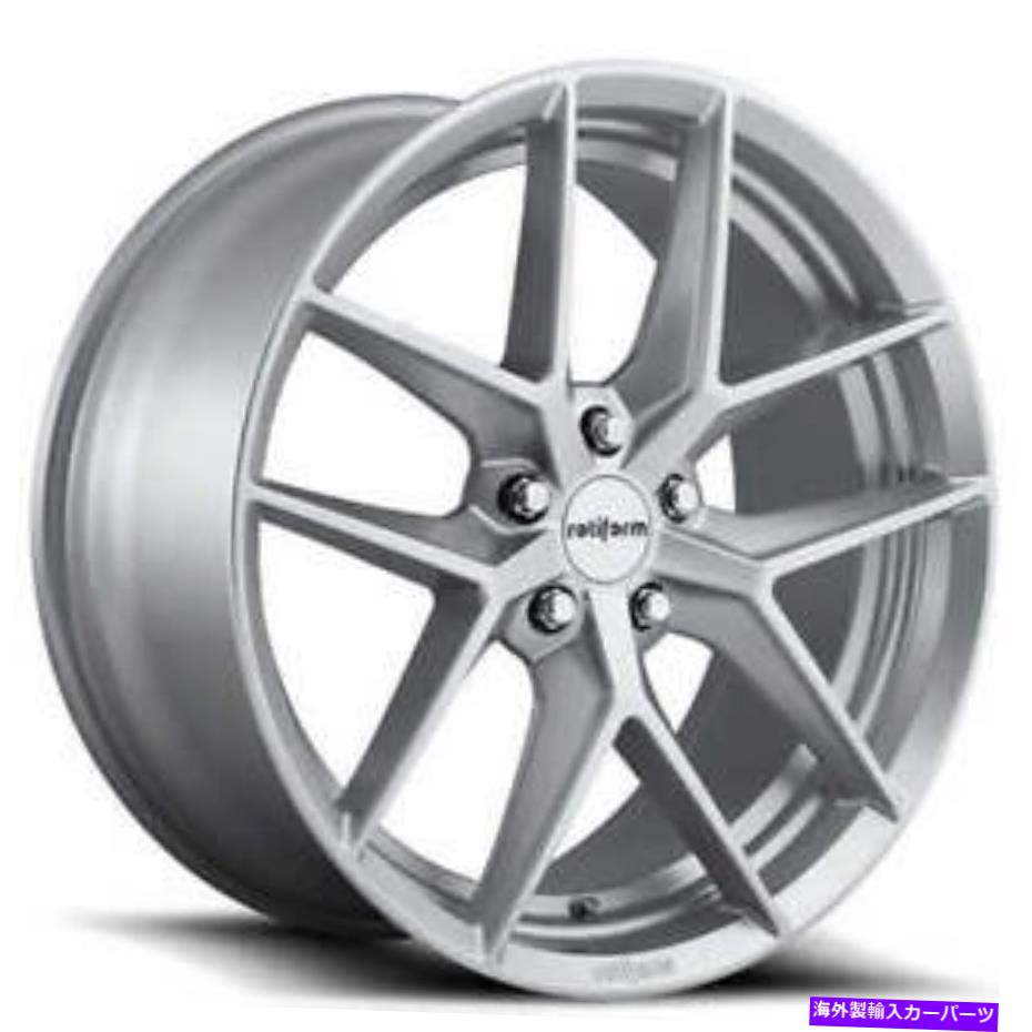 ホイール　４本セット （4）19 "回転輪R133 FLGシルバーリム（B41） (4) 19" Rotiform Wheels R133 FLG Silver Rims (B41)【並行輸入品】｜Us Custom Parts Shop USDM