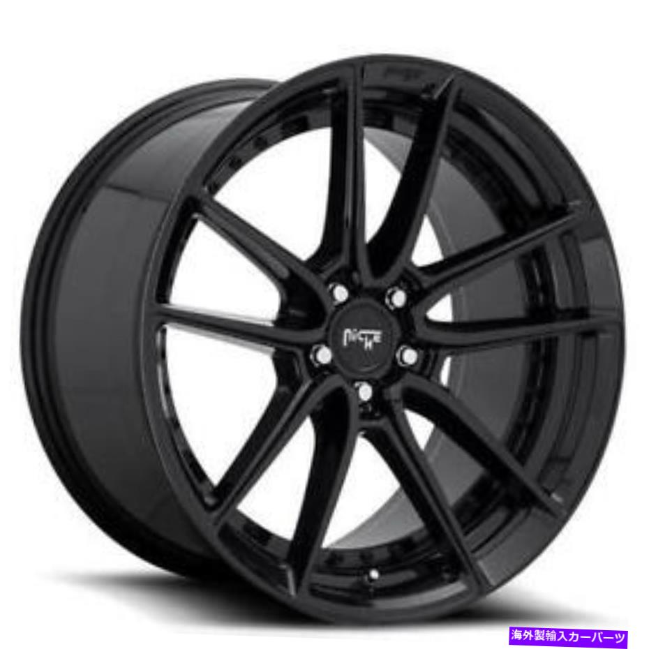 ホイール 4本セット (4)18 "ニッチホイールM223 DFSグロスブラックリム(B46) (4) 18" Niche Wheels M223 DFS Gloss Black Rims(B46)【並行輸入品】|Us Custom Parts Shop USDM