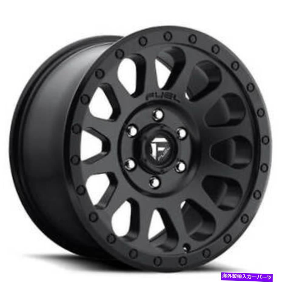 ホイール 4本セット (4)17x8.5燃料ホイールD579ベクターマットブラックオフロードリム(B47) (4) 17x8.5 Fuel Wheels D579 Vector Matte Black Off Road Rims (B47)【並行輸入品】|Us Custom Parts Shop USDM