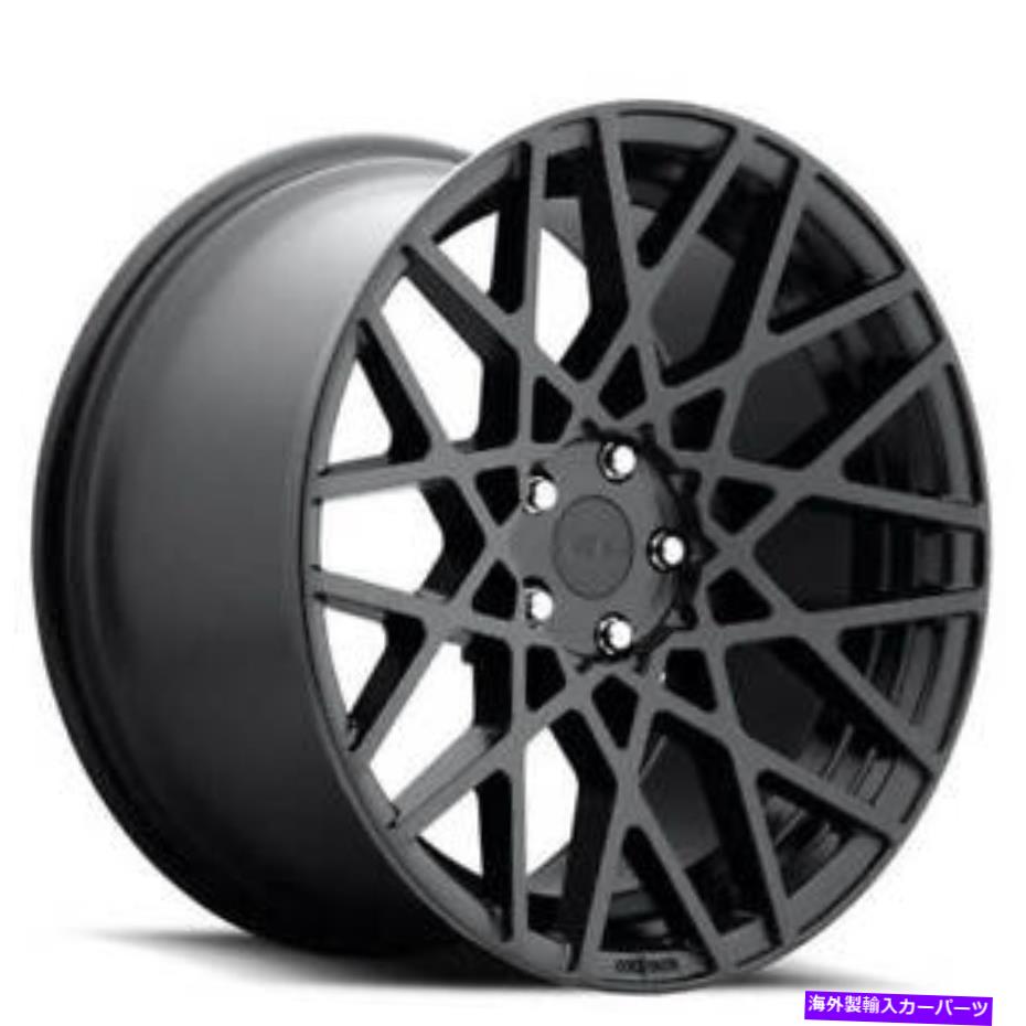 ホイール　４本セット （4）19 "回転輪R112 BLQマットブラックリム（B43） (4) 19" Rotiform Wheels R112 BLQ Matte Black Rims (B43)【並行輸入品】｜Us Custom Parts Shop USDM