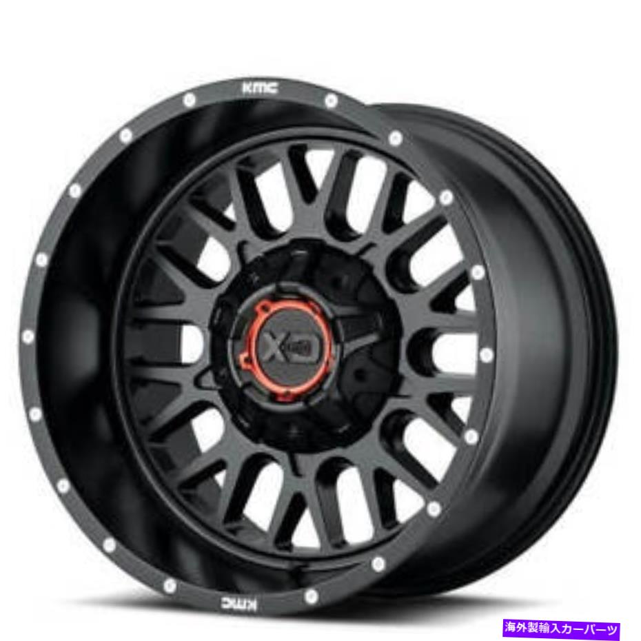 ホイール　４本セット （4）20x9 XDホイールXD842スネアサテンブラックオフロードリム（B41） (4) 20x9 XD Wheels XD842 Snare Satin Black Off Road Rims (B41)【並行輸入品】