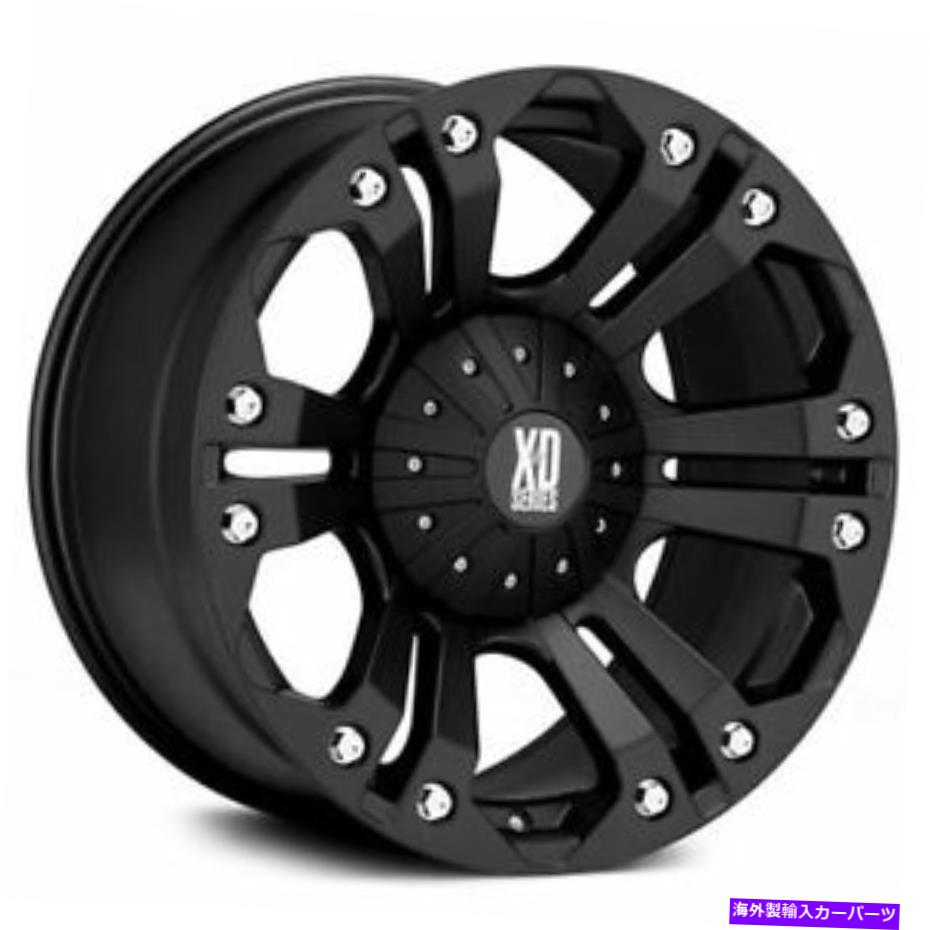 ホイール　４本セット （4）20x10 XDホイールXD778モンスターマットブラックリム（B46） (4) 20x10 XD Wheels XD778 Monster Matte Black Rims (B46)【並行輸入品】｜Us Custom Parts Shop USDM