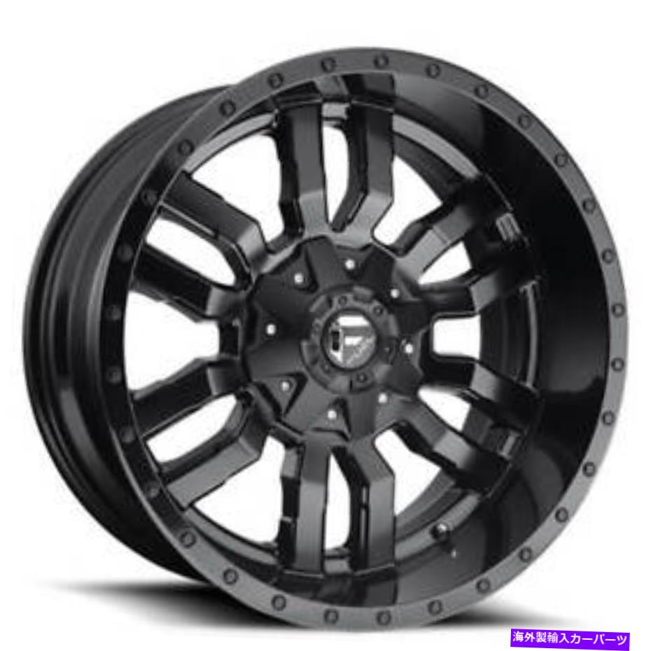 ホイール　４本セット （4）18 "燃料ホイールD596スレッジマットブラックW光沢ブラックリップオフロード（B45） (4) 18" Fuel Wheels D596 Sledge Matte Black w Gloss Black Lip Off Road (B45)【並行輸入品】｜Us Custom Parts Shop USDM 351,450円