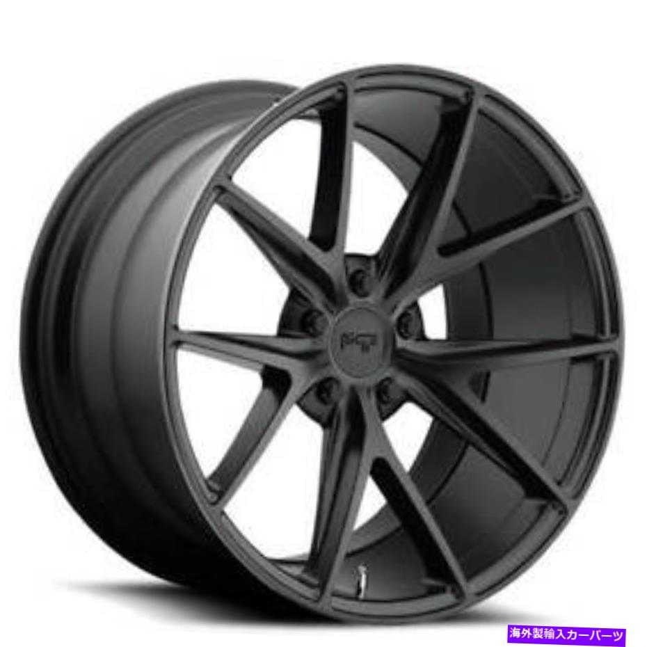 ホイール　４本セット （4）18 "ニッチホイールM117ミサノマットブラックリム（B41） (4) 18" Niche Wheels M117 Misano Matte Black Rims(B41)【並行輸入品】｜Us Custom Parts Shop USDM