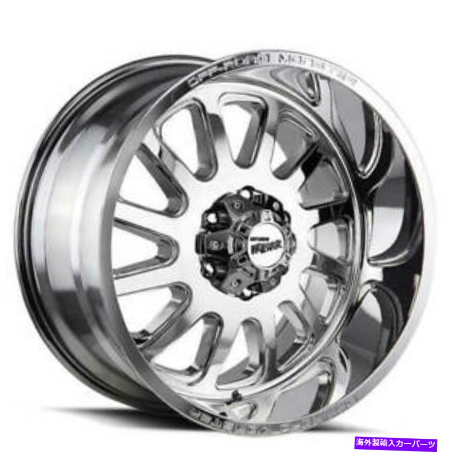 ホイール 4本セット (4)17 "オフロードモンスターホイールM17クロムリム(B43) (4) 17" Off Road Monster Wheels M17 Chrome Rims (B43)【並行輸入品】|Us Custom Parts Shop USDM