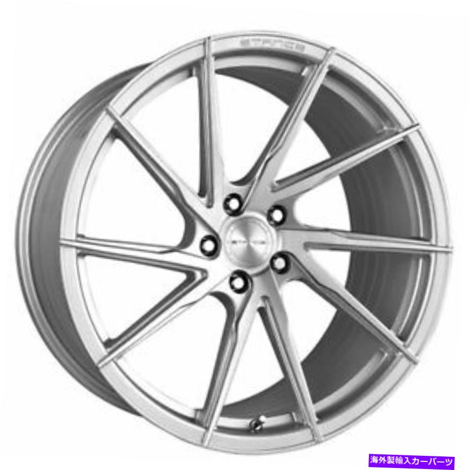 ホイール 4本セット (4)19 "スタンスホイールSF01ブラシフェイスシルバーリム(B5) (4) 19" Stance Wheels SF01 Brush Face Silver Rims (B5)【並行輸入品】|Us Custom Parts Shop USDM