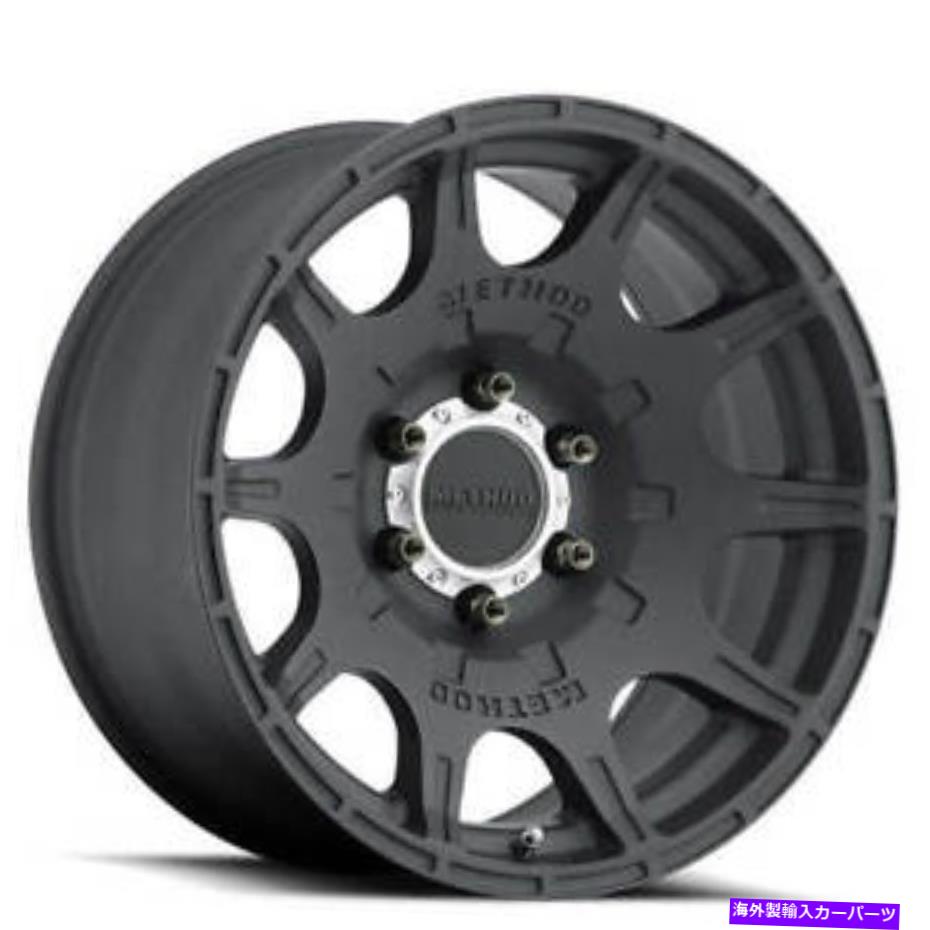 ホイール　４本セット （4）18 "メソッドホイールMR308ルーストマットブラックオフロードリム（B13） (4) 18" Method Wheels MR308 Roost Matte Black Off Road Rims (B13)【並行輸入品】｜Us Custom Parts Shop USDM