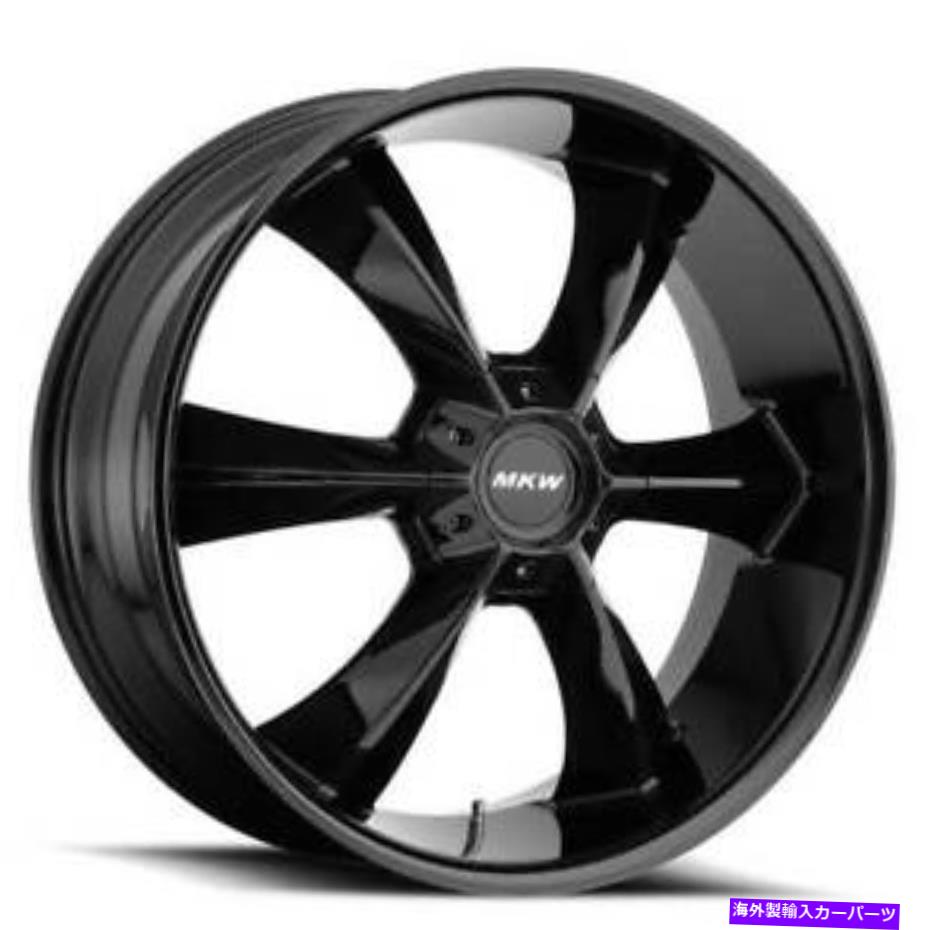 ホイール　４本セット （4）22 "MKWホイールM119グロスブラックリム（B41） (4) 22" MKW Wheels M119 Gloss Black Rims (B41)【並行輸入品】｜Us Custom Parts Shop USDM