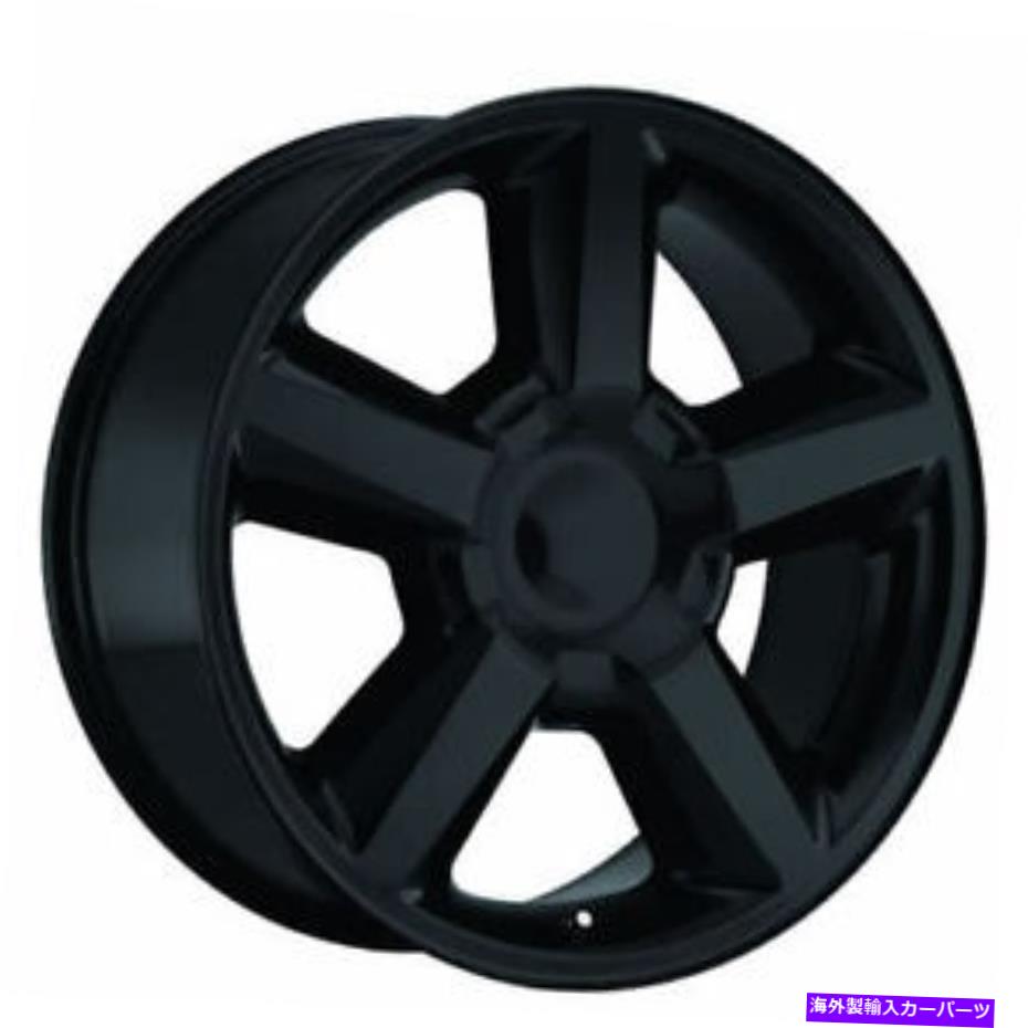 ホイール 4本セット (4)22 "Chevy Tahoe Wheels fr 31 Gloss Black Oem Replica Rims(B3) (4) 22" Chevy Tahoe Wheels FR 31 Gloss Black OEM Replica Rims(B3)【並行輸入品】|Us Custom Parts Shop USDM