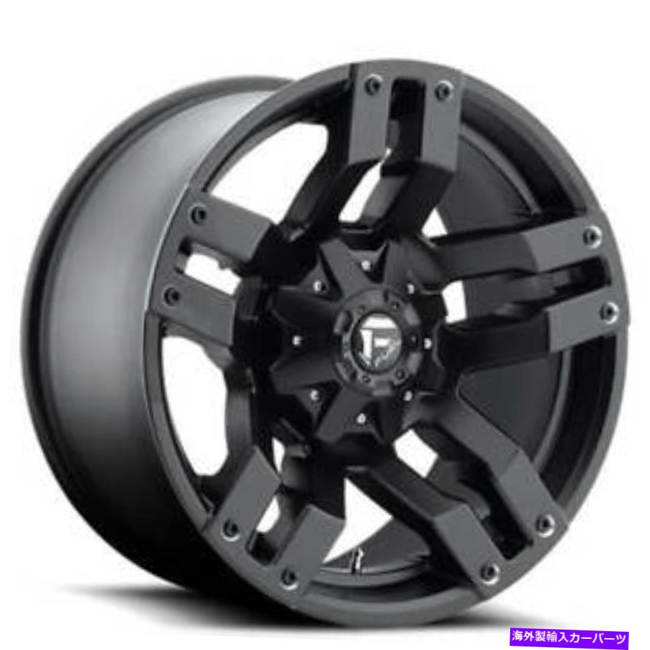 ホイール　４本セット （4）18 "燃料ホイールD515ポンプマットブラックオフロードリム（B44） (4) 18" Fuel Wheels D515 Pump Matte Black Off Road Rims (B44)【並行輸入品】｜Us Custom Parts Shop USDM