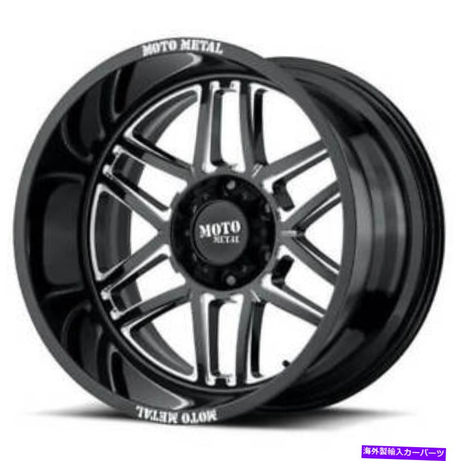 ホイール 4本セット (4)20 "Moto Metal Wheels MO992 GLOSS BLACK Milled Off Road Rims(B46) (4) 20" Moto Metal Wheels MO992 Gloss Black Milled Off Road Rims (B46)【並行輸入品】|Us Custom Parts Shop USDM