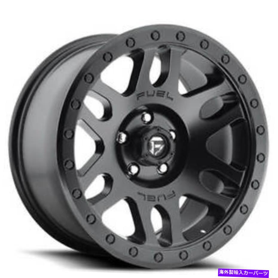 ホイール　４本セット （4）20 "燃料ホイールD584反動マットブラックオフロードリム（B41） (4) 20" Fuel Wheels D584 Recoil Matte Black Off Road Rims (B41)【並行輸入品】｜Us Custom Parts Shop USDM