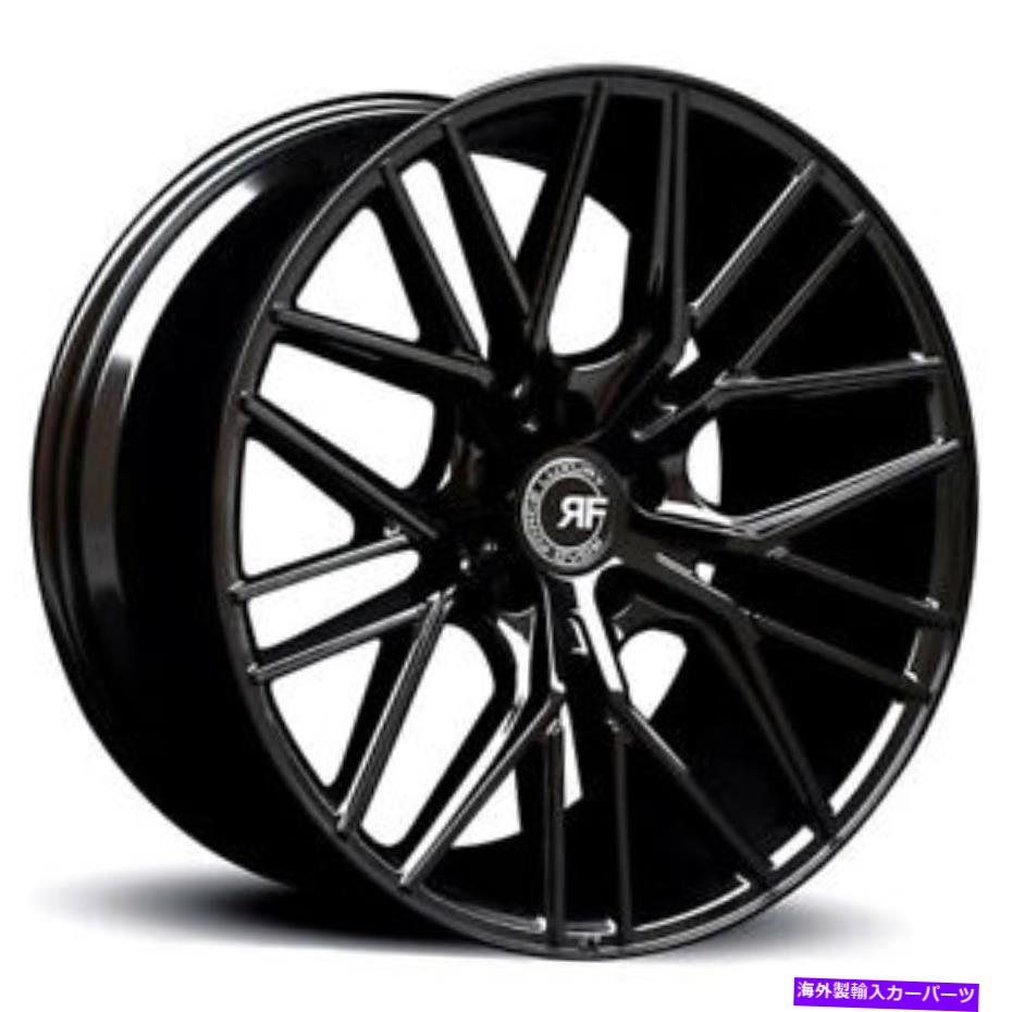 ホイール 4本セット (4)22 "道路力ホイールRF13グロスブラックリム(B2) (4) 22" Road Force Wheels RF13 Gloss Black Rims (B2)【並行輸入品】|Us Custom Parts Shop USDM