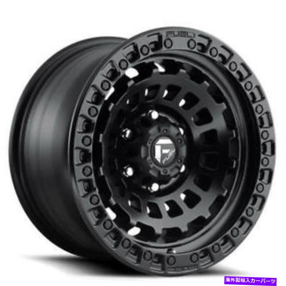 ホイール 4本セット (4)18 "燃料ホイールD633ゼファーマットブラックオフロードリム(B43) (4) 18" Fuel Wheels D633 Zephyr Matte Black Off Road Rims(B43)【並行輸入品】|Us Custom Parts Shop USDM
