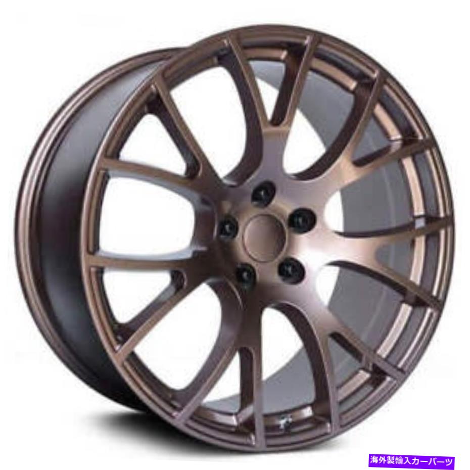 ホイール　４本セット （4）22 "Staggered Challenger Hellcat Wheels fr 70ブロンズOEMレプリカ（B30） (4) 22" Staggered Challenger Hellcat Wheels FR 70 Bronze OEM Replica(B30)【並行輸入品】｜Us Custom Parts Shop USDM 365,805円