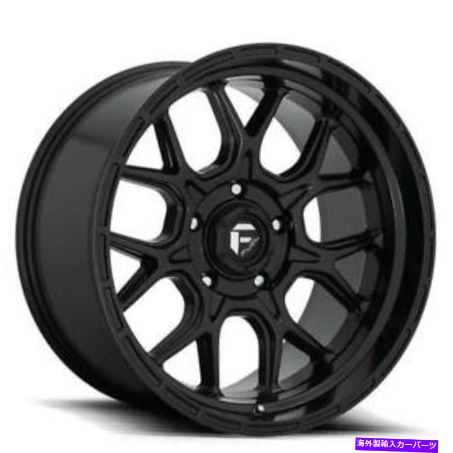 ホイール　４本セット （4）20x10燃料ホイールD670テックマットブラックオフロードリム（B42） (4) 20x10 Fuel Wheels D670 Tech Matte Black Off Road Rims (B42)【並行輸入品】