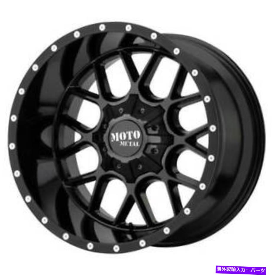 ホイール　４本セット （4）22x10 "Moto Metal Wheels MO986包囲光沢ブラックオフロードリム（B47） (4) 22x10" Moto Metal Wheels MO986 Siege Gloss Black Off Road Rims(B47)【並行輸入品】｜Us Custom Parts Shop USDM