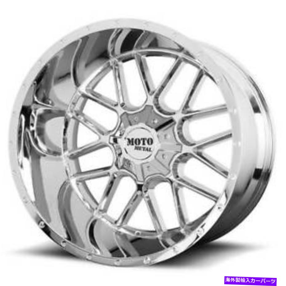 ホイール 4本セット (4)20x10 "Moto Metal Wheels MO986包囲クロムオフロードリム(B46) (4) 20x10" Moto Metal Wheels MO986 Siege Chrome Off Road Rims (B46)【並行輸入品】|Us Custom Parts Shop USDM