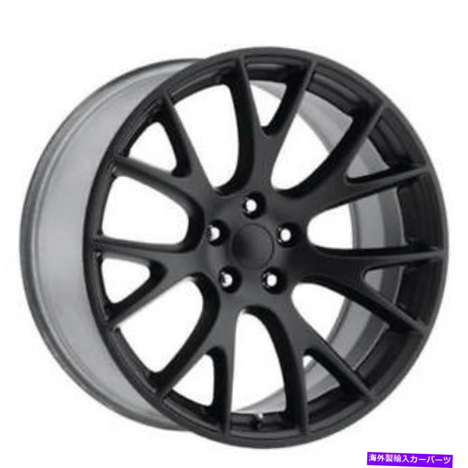 ホイール 4本セット (4)22 "チャレンジャーヘルキャットホイールFR 70サテンブラックOEMレプリカリム(B31) (4) 22" Challenger Hellcat Wheels FR 70 Satin Black OEM Replica Rims(B31)【並行輸入品】|Us Custom Parts Shop USDM