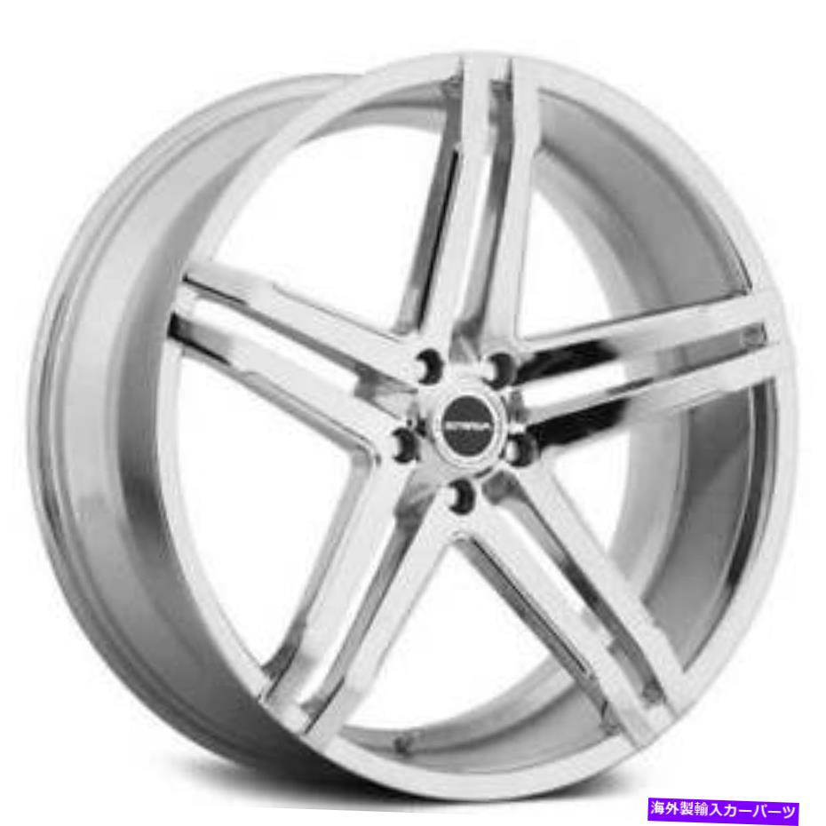 ホイール　４本セット （4）22x8.5 "StradaWheels Domani Chrome Rims（B45） (4) 22x8.5" Strada Wheels Domani Chrome Rims(B45)【並行輸入品】｜Us Custom Parts Shop USDM
