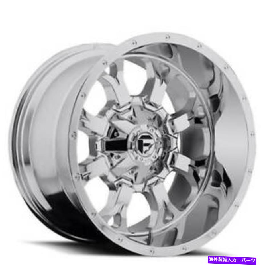 ホイール　４本セット （4）20x9燃料ホイールD516 Krank Chrome Off Road Rims（B43） (4) 20x9 Fuel Wheels D516 Krank Chrome Off Road Rims (B43)【並行輸入品】