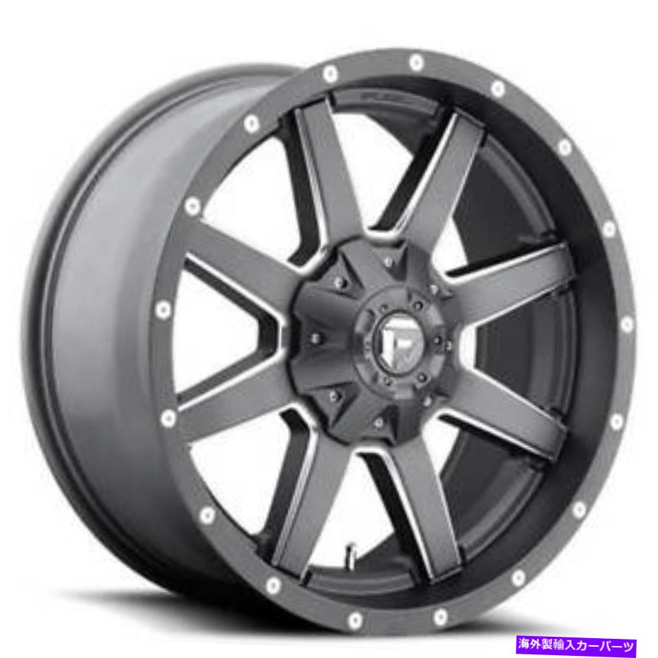 ホイール　４本セット （4）20x9燃料ホイールD542マーベリックグレイミルドロードリム（B47） (4) 20x9 Fuel Wheels D542 Maverick Grey Milled Spoke Off Road Rims (B47)【並行輸入品】｜Us Custom Parts Shop USDM