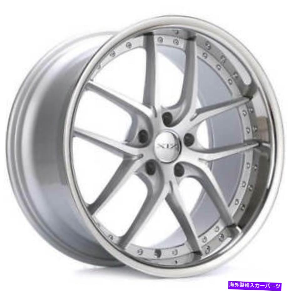 ホイール　４本セット （4）20 "XIXホイールX61 SSリップリムで機械加工（B5） (4) 20" XIX Wheels X61 Silver Machined with SS Lip Rims (B5)【並行輸入品】｜Us Custom Parts Shop USDM