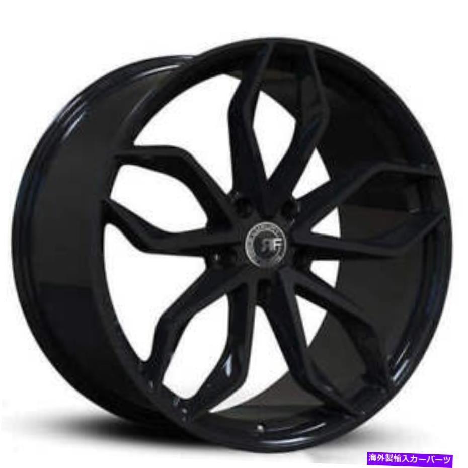 ホイール 4本セット (4)22 "道路力ホイールRF17グロスブラックリム(B4) (4) 22" Road Force Wheels RF17 Gloss Black Rims (B4)【並行輸入品】|Us Custom Parts Shop USDM