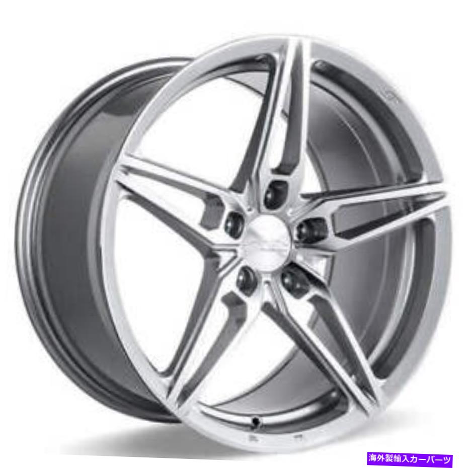 ホイール　４本セット （4）20 "エース合金ホイールaff01機械加工されたフェイスリム（B45） (4) 20" Ace Alloy Wheels AFF01 Silver with Machined Face Rims(B45)【並行輸入品】｜Us Custom Parts Shop USDM
