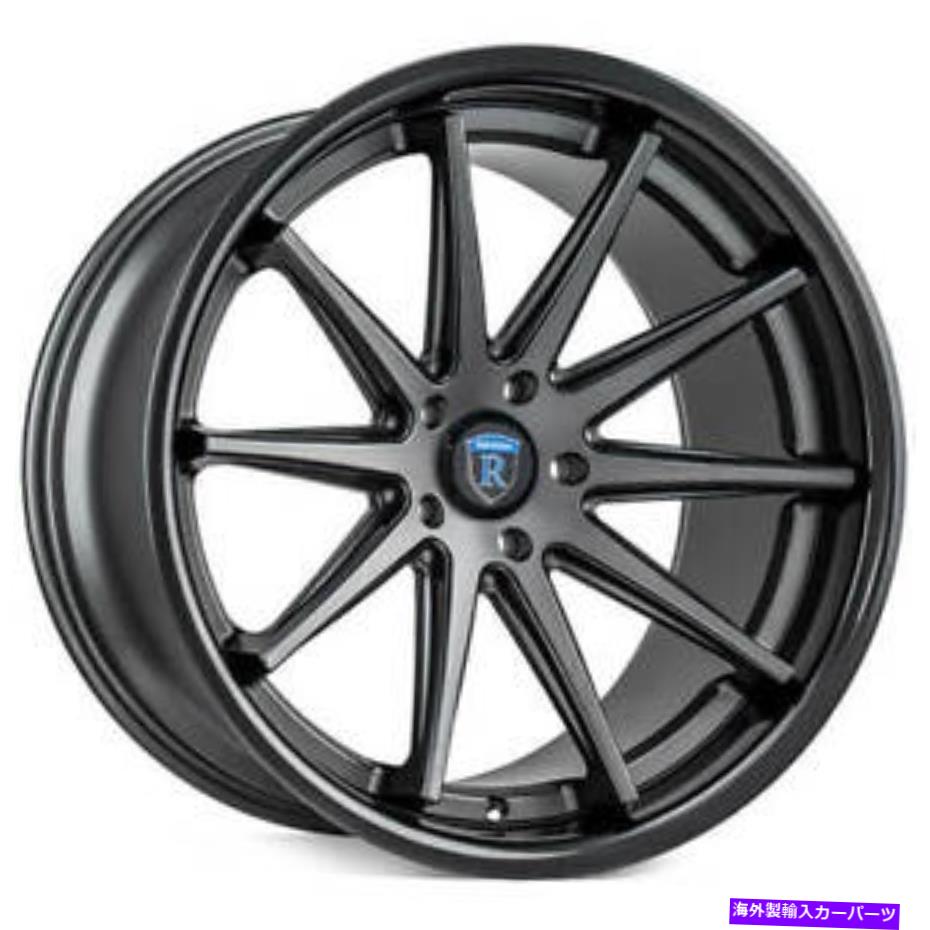ホイール　４本セット （4）20 "ずらしたRohanaWheels RC10マットグラファイトリム（B6） (4) 20" Staggered Rohana Wheels RC10 Matte Graphite Rims (B6)【並行輸入品】｜Us Custom Parts Shop USDM