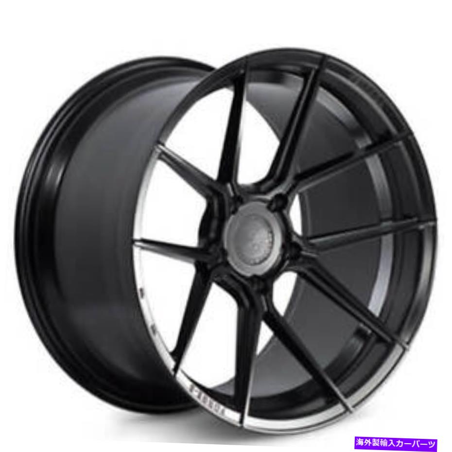 ホイール 4本セット (4)21x9 "フェラーダホイールF8-FR8マットブラックリム(B31) (4) 21x9" Ferrada Wheels F8-FR8 Matte Black Rims(B31)【並行輸入品】|Us Custom Parts Shop USDM