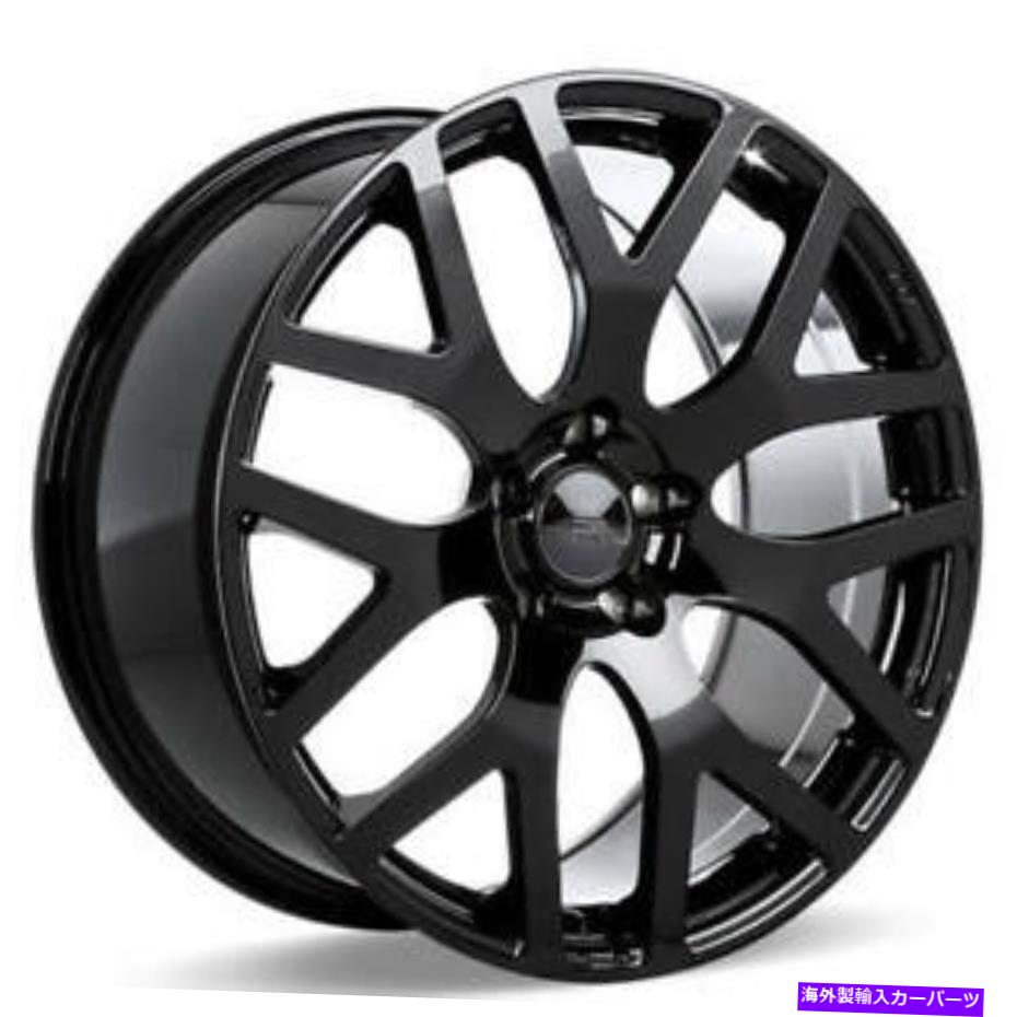 ホイール　４本セット （4）22 "ずらしたエース合金ホイールaff07グロスブラックリム（B42） (4) 22" Staggered Ace Alloy Wheels AFF07 Gloss Black Rims(B42)【並行輸入品】｜Us Custom Parts Shop USDM