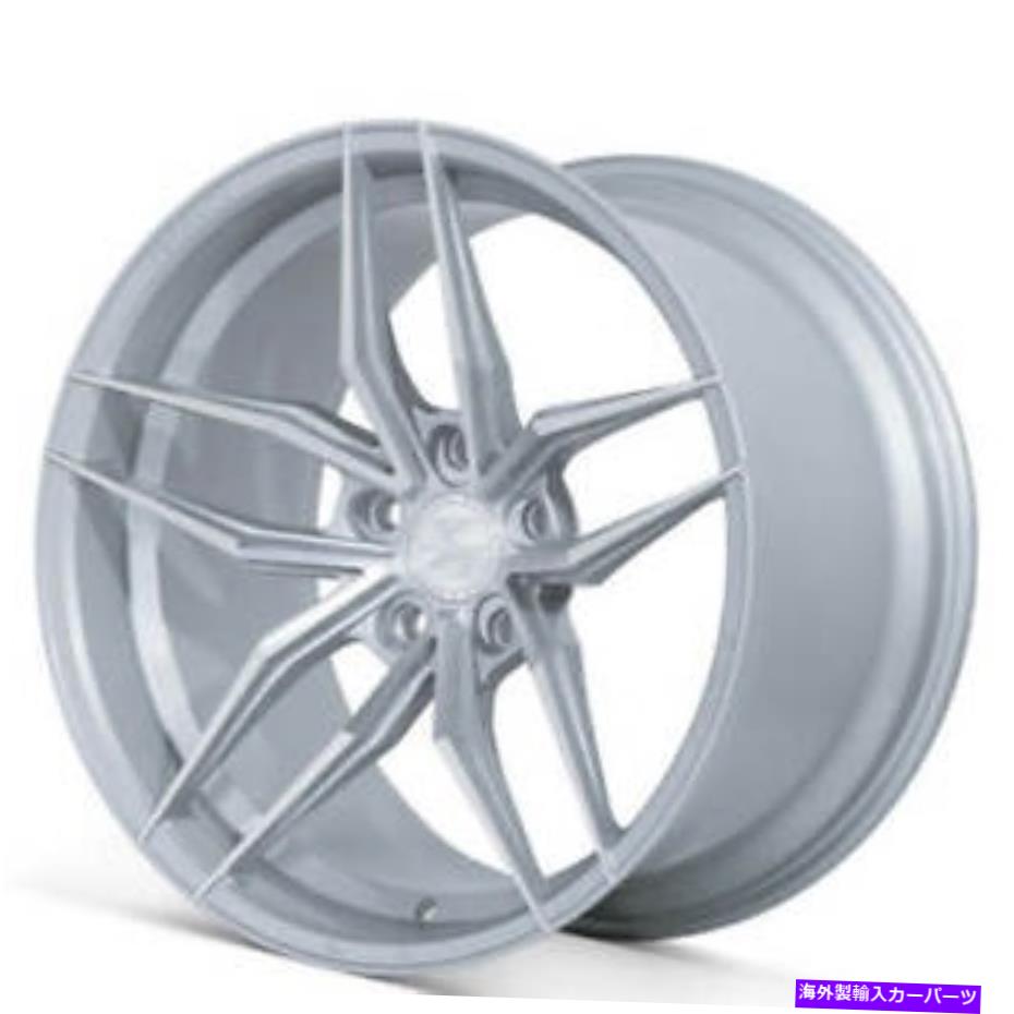 ホイール 4本セット (4)21x9フェラーダホイールF8-FR5シルバー機械加工リム(B32) (4) 21x9 Ferrada Wheels F8-FR5 Silver Machined Rims(B32)【並行輸入品】|Us Custom Parts Shop USDM