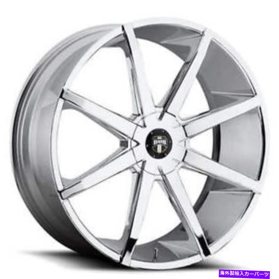 ホイール　４本セット （4）24 "ダブホイールプッシュS111クロムリム（B47） (4) 24" Dub Wheels Push S111 Chrome Rims(B47)【並行輸入品】｜Us Custom Parts Shop USDM