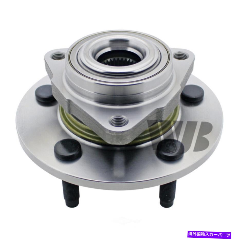 Wheel Hub Bearing ホイールベアリングとハブアセンブリ2ホイールABSフロントWJBフィット2002 Dodge Ram 1500 Wheel Bearing and Hub Assembly-2-Wheel ABS Front WJB fits 2002 Dodge Ram 1500【並行輸入品】