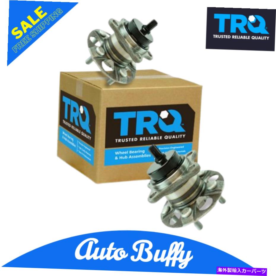 Wheel Hub Bearing TRQリアホイールベアリング＆ハブアセンブリドライバーと助手席側のペアはプリウスに適合します TRQ Rear Wheel Bearing & Hub Assemblies Driver & Passenger Side Pair Fits Prius【並行輸入品】 47,850円