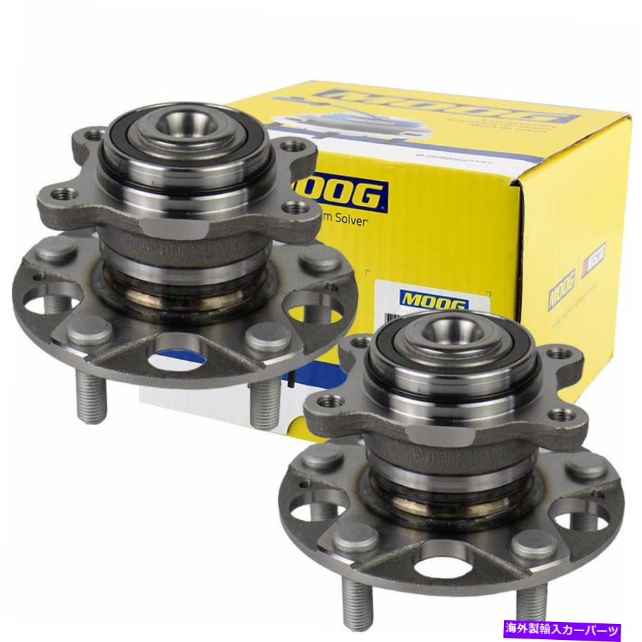 Wheel Hub Bearing 2006-11 Honda Civic 1.8L LX DX GXのムーグリアホイールベアリングハブアセンブリペア Moog Rear Wheel Bearing Hub Assembly Pair For 2006-11 Honda Civic 1.8L LX DX GX【並行輸入品】