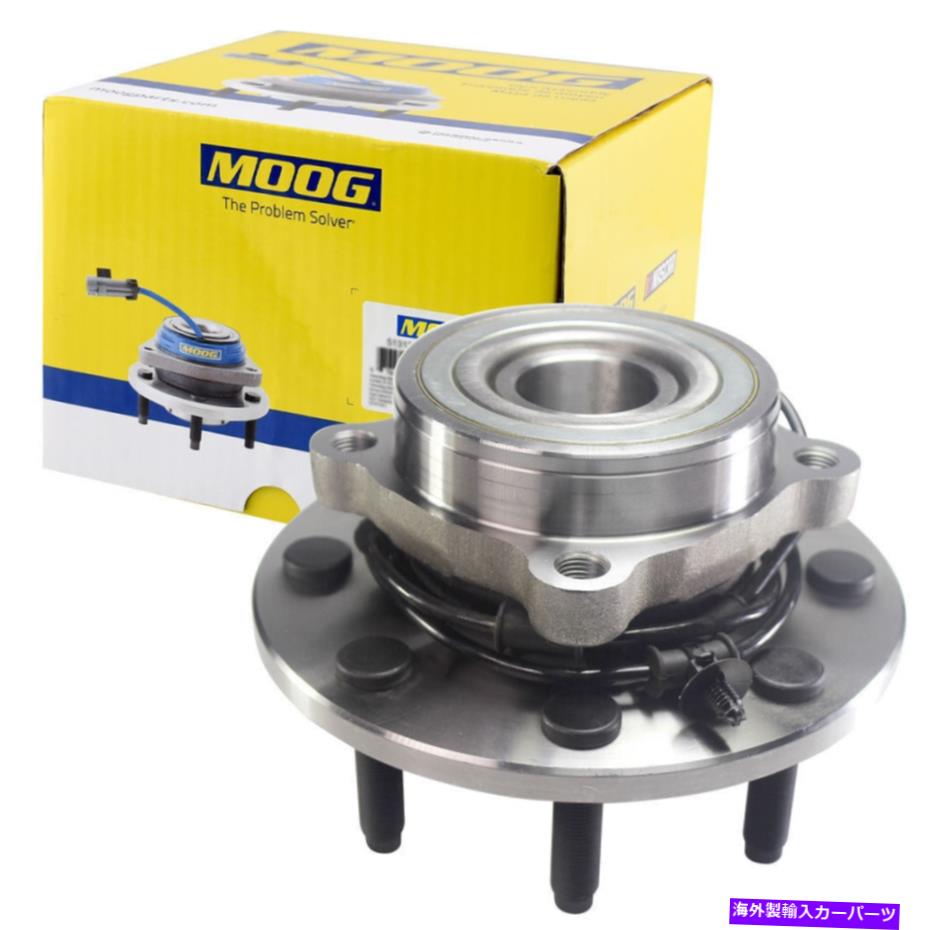 Wheel Hub Bearing 4WD MOOGフロントホイールベアリングと06-08 DODGE RAM 1500 2500 3500 8ラグのハブ 4WD Moog Front Wheel Bearing and Hubs for 06 - 08 Dodge Ram 1500 2500 3500 8 lug【並行輸入品】