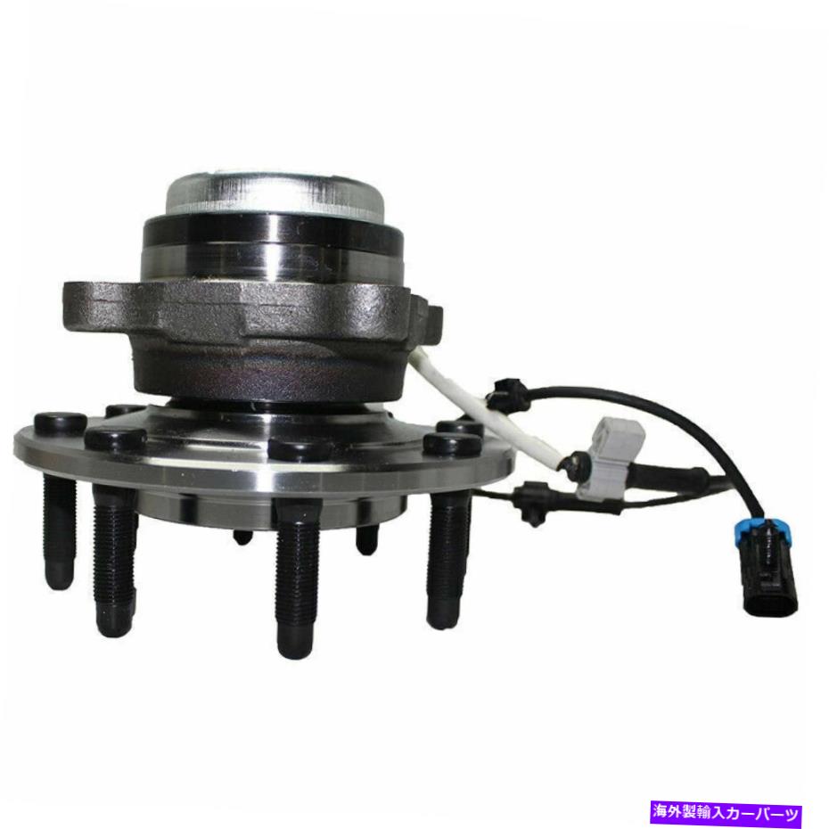 Wheel Hub Bearing ペアフロントホイールベアリングとシボレーエクスプレスGMC Savana 2500 3500 4500 8ラグ用のハブ Pair Front Wheel Bearing & Hub for Chevy Express GMC Savana 2500 3500 4500 8-LUG【並行輸入品】