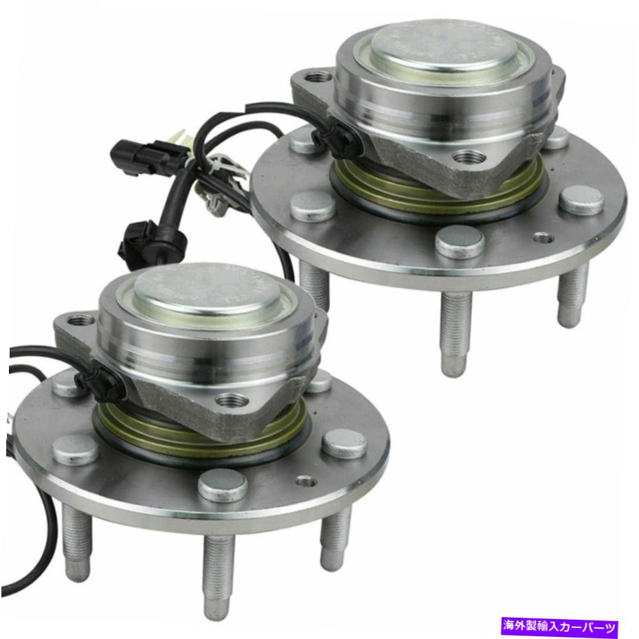 Wheel Hub Bearing ペア（2）シボレー郊外シルバラード1500タホ2WDの前輪ベアリングとハブ Pair (2) Front Wheel Bearing and Hub for Chevy Suburban Silverado 1500 Tahoe 2WD【並行輸入品】