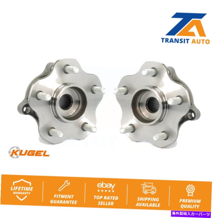 Wheel Hub Bearing 日産ローグジュークAWD用の後輪ベアリングとハブアセンブリペア Rear Wheel Bearing And Hub Assembly Pair For Nissan Rogue Juke AWD【並行輸入品】