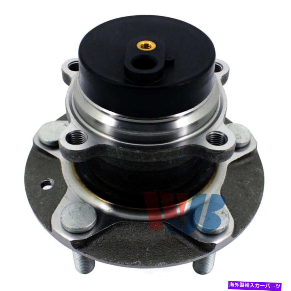 Wheel Hub Bearing ホイールベアリングとハブアセンブリ-4ホイールABSフロントWJBフィット06-07マツダMX-5ミアタ Wheel Bearing and Hub Assembly-4-Wheel ABS Front WJB fits 06-07 Mazda MX-5 Miata【並行輸入品】