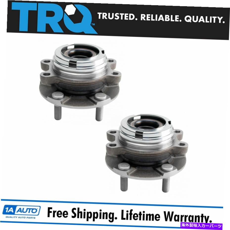 Wheel Hub Bearing TRQフロントホイールベアリング＆ハブアセンブリLH RHペア日産Infiniti New TRQ Front Wheel Bearing & Hub Assembly LH RH Pair for Nissan Infiniti New【並行輸入品】