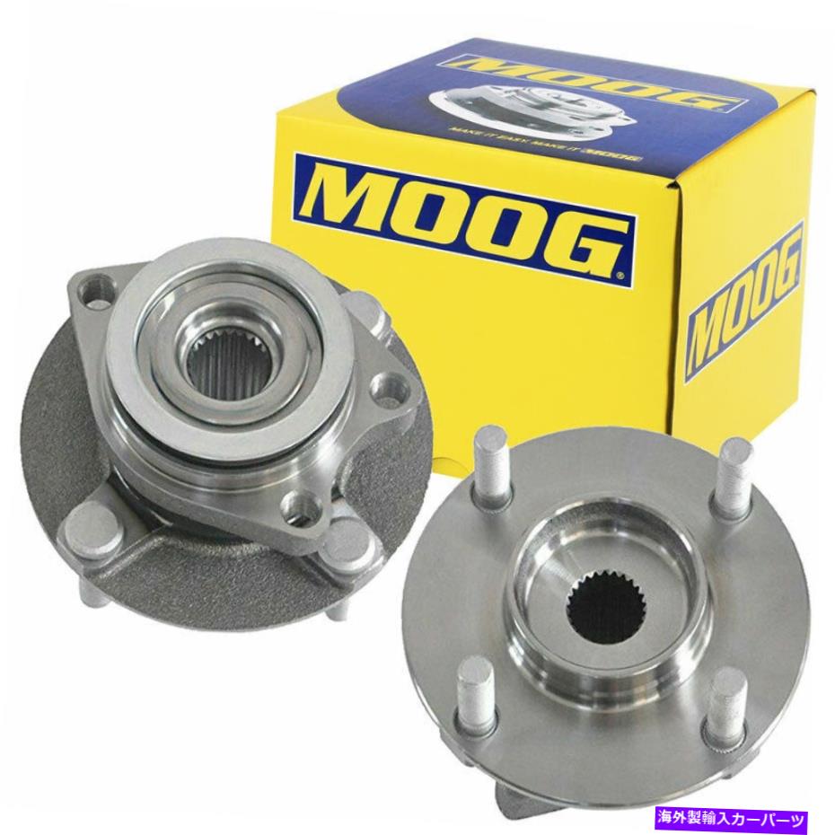 Wheel Hub Bearing ムーグフロントホイールベアリングとハブアセンブリフィット2007-2011日産Versa 2PCS Moog Front Wheel Bearing and Hub Assembly Fits 2007 - 2011 Nissan Versa 2pcs【並行輸入品】