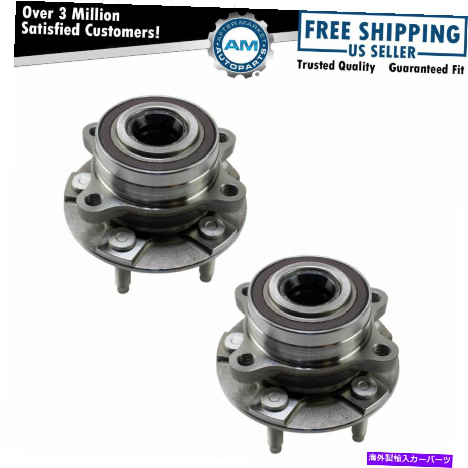 Wheel Hub Bearing フォードエクスプローラーの前または後輪ベアリング＆ハブアセンブリLHまたはRHペア Front or Rear Wheel Bearing & Hub Assembly LH or RH Pair for Ford Explorer【並行輸入品】